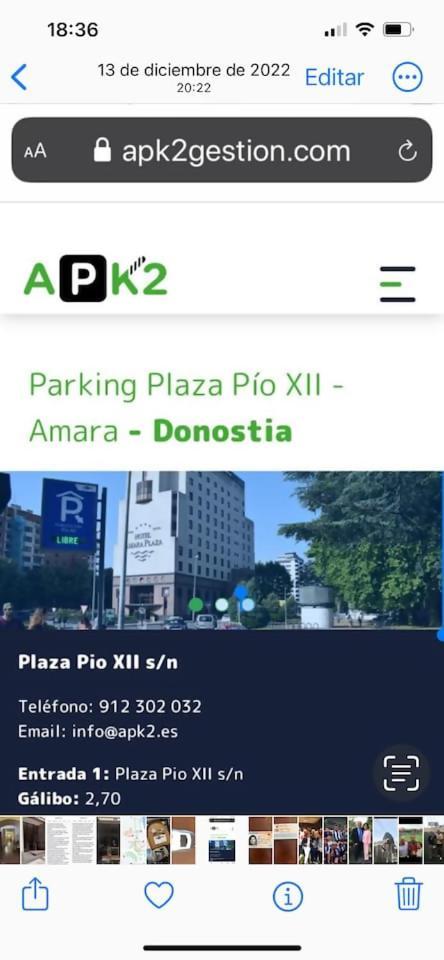 Ferienwohnung Donosti House Bi Con Parking Ess2648 San Sebastián Exterior foto